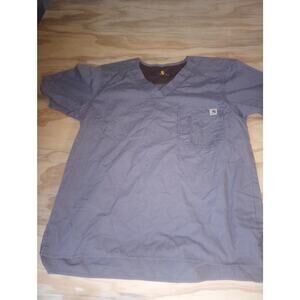 Carhartt Scrub Top Healthcare Gray Small